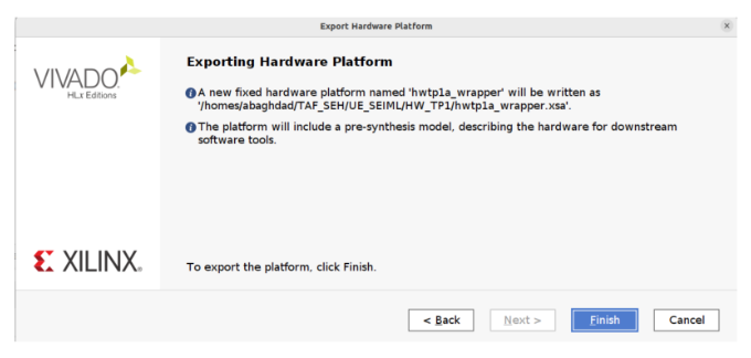 Export hardware